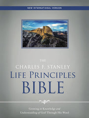 NIV The Charles F. Stanley Life Principles Bible (5462) (Hardcover)