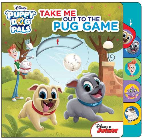 Take Me Out to the Pug Game (Disney Puppy Dog Pals) Children's Books Happier Every Chapter   