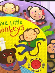 Five Little Monkeys Sing-Along Melody (Board Books)