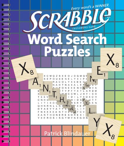 Scrabble Word Search Puzzles (Wire Coil/Wire Combination) Adult Non-Fiction Happier Every Chapter   