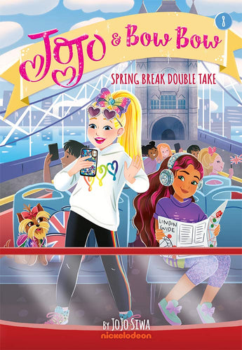 Spring Break Double Take (JoJo & BowBow, Bk. 8) (Paperback) Children's Books Happier Every Chapter   