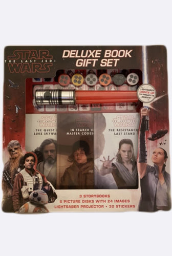 Deluxe Book Gift Set (Star Wars: The Last Jedi) (Book and Toy (not plush)) Children's Books Happier Every Chapter   