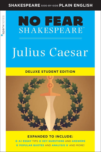 Julius Caesar (No Fear Shakespeare Deluxe Student Edition, Vol. 27) (Paperback) Young Adult Non-Fiction Happier Every Chapter   