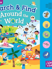 Around the World Search & Find (Listen & Learn) (Board Books)