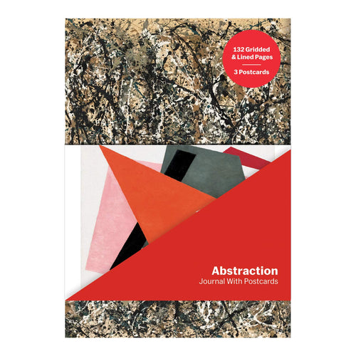 MoMA Abstraction Journal with Postcard Set (Paperback) Adult Non-Fiction Happier Every Chapter   