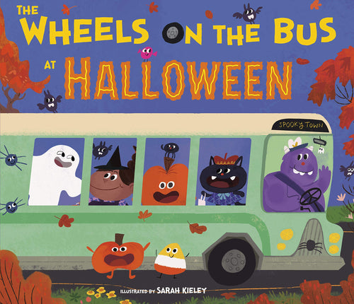 The Wheels on the Bus at Halloween Children's Books Happier Every Chapter   