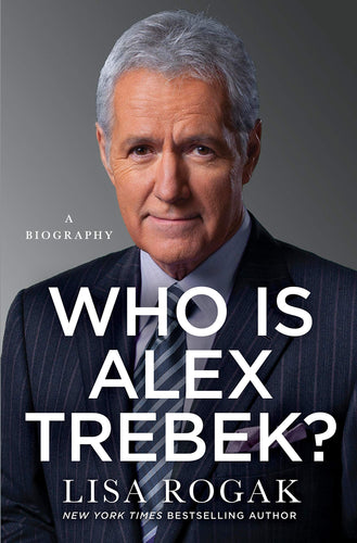 Who Is Alex Trebek?: A Biography (Hardcover) Adult Non-Fiction Happier Every Chapter   