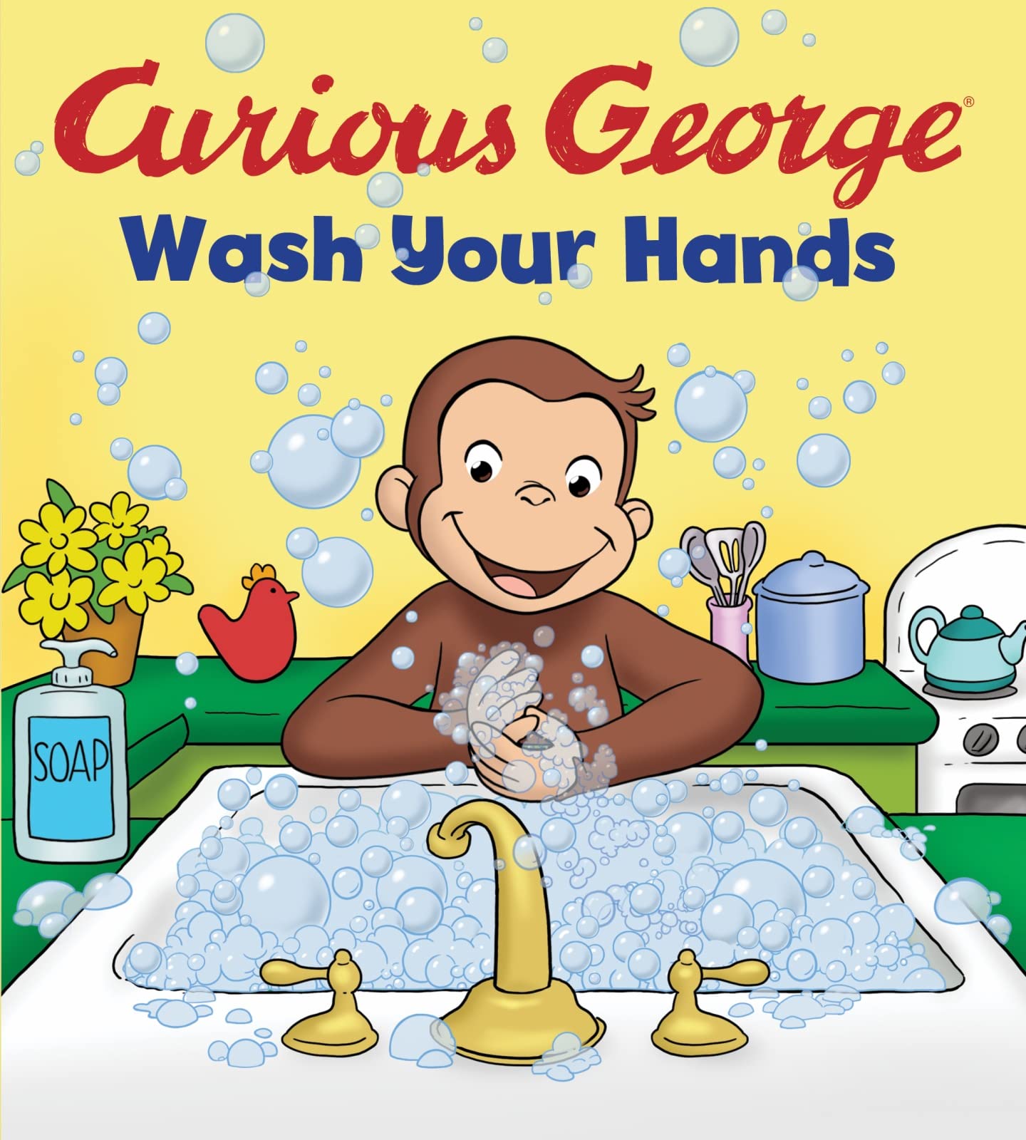 Wash Your Hands (Curious George) (Board Books)