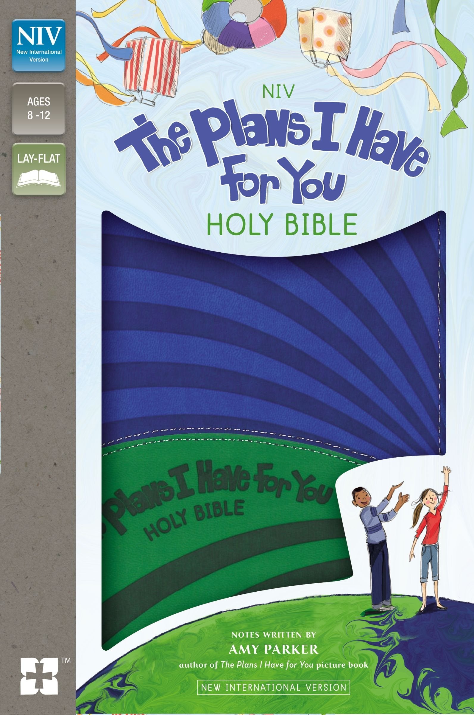 NIV The Plans I Have for You Holy Bible (Blue/Green) (Imitation Leather)
