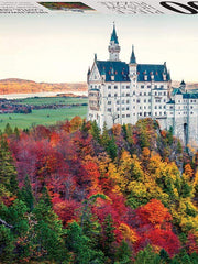 Neuschwanstein Castle in Autumn, Germany 1000 Piece Jigsaw Puzzle (Mindbogglers) (Puzzles)