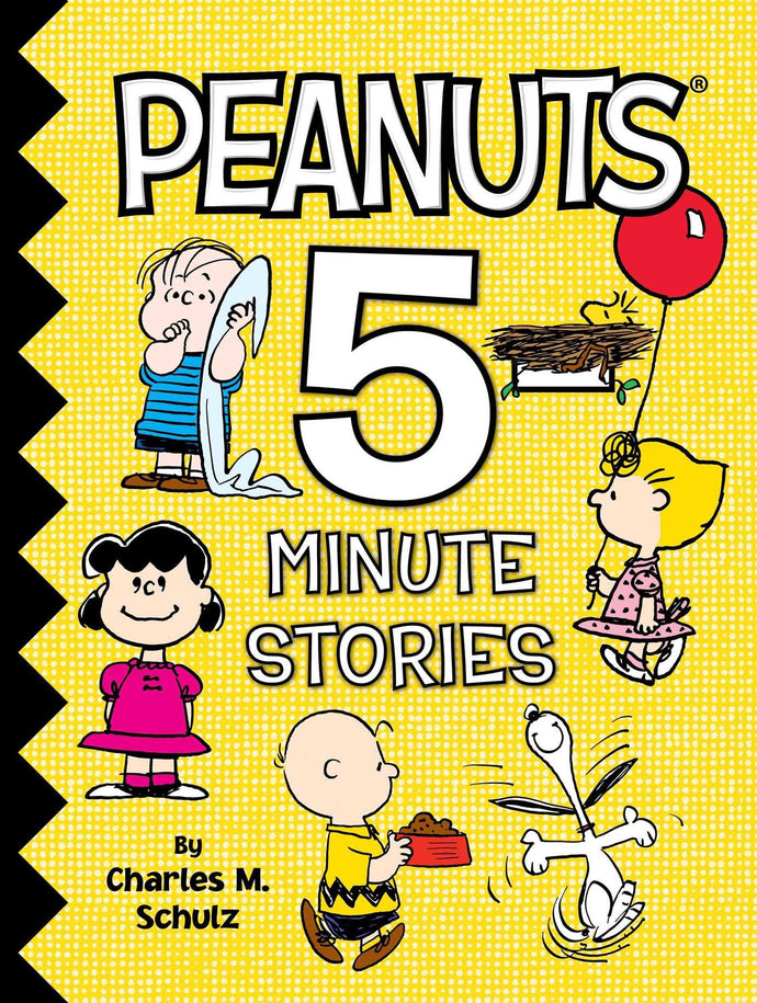 Peanuts 5-Minute Stories Children's Books Happier Every Chapter   