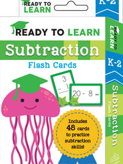 Subtraction Flash Cards: K-2 (Ready to Learn)