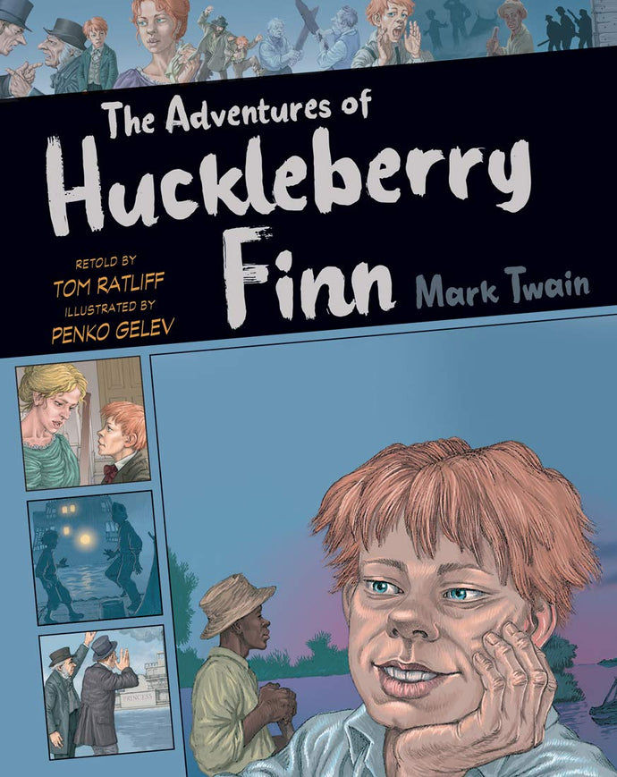 The Adventures of Huckleberry Finn (Graphic Classics) (Paperback) Children's Books Happier Every Chapter   