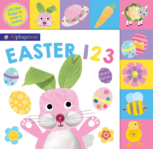 Easter 123 (Alphaprints) (Board Books) Children's Books Happier Every Chapter   