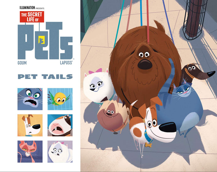 Pet Tails (The Secret Life of Pets) (Hardcover) Children's Books Happier Every Chapter   