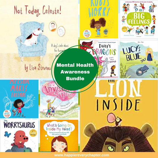 Mental Health Awareness Book Bundle Children's Book Bundle Happier Every Chapter 10 KS1 (4 - 7yrs) 