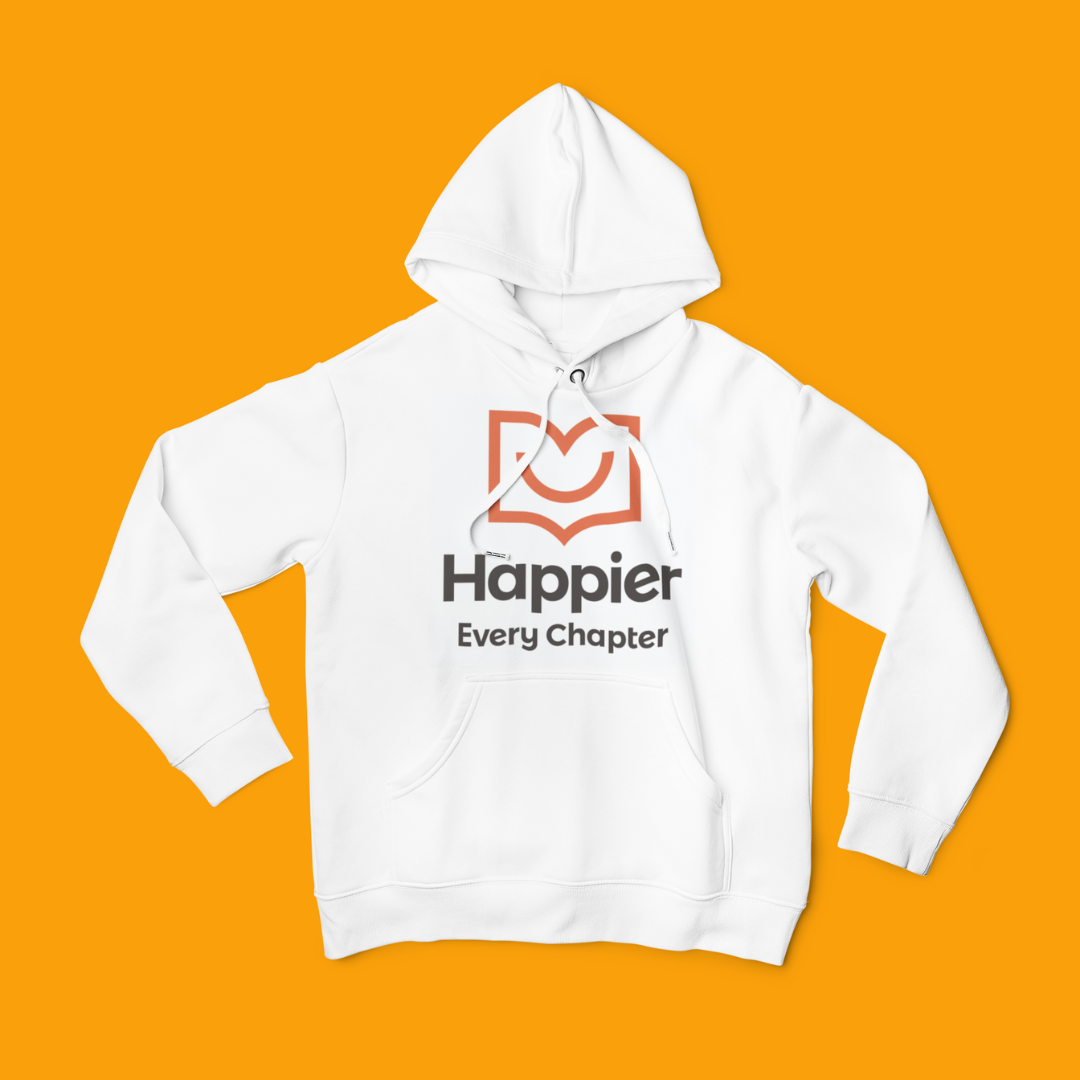 Happier Every Chapter Pullover Hoodie