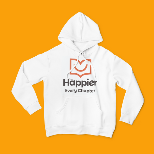 Happier Every Chapter Pullover Hoodie Hoodies Happier Every Chapter   